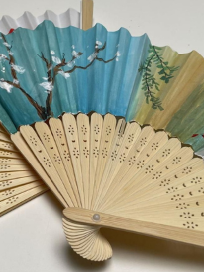Bild von Workshop Papierfächer bemalen